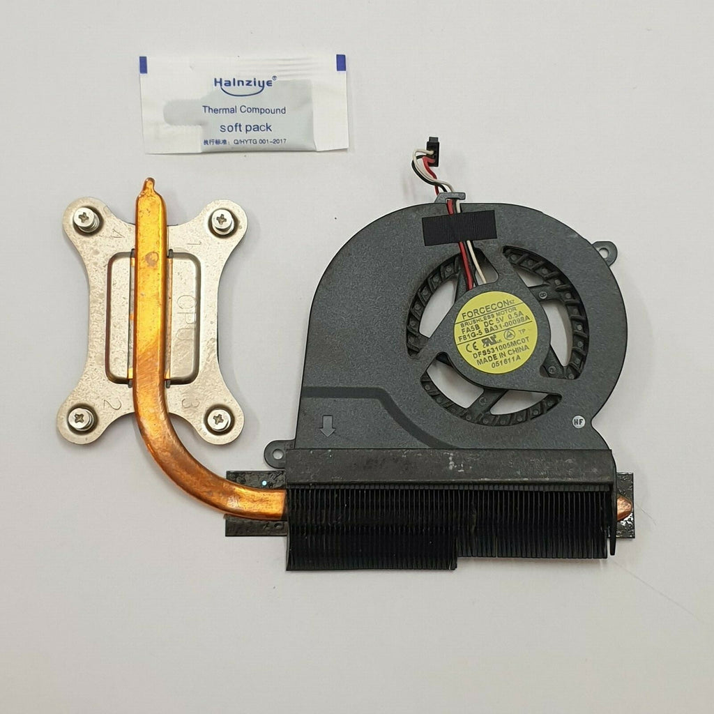 Samsung RV511 Kühler Lüfter Heatsink Fan mit Wärmeleitpaste