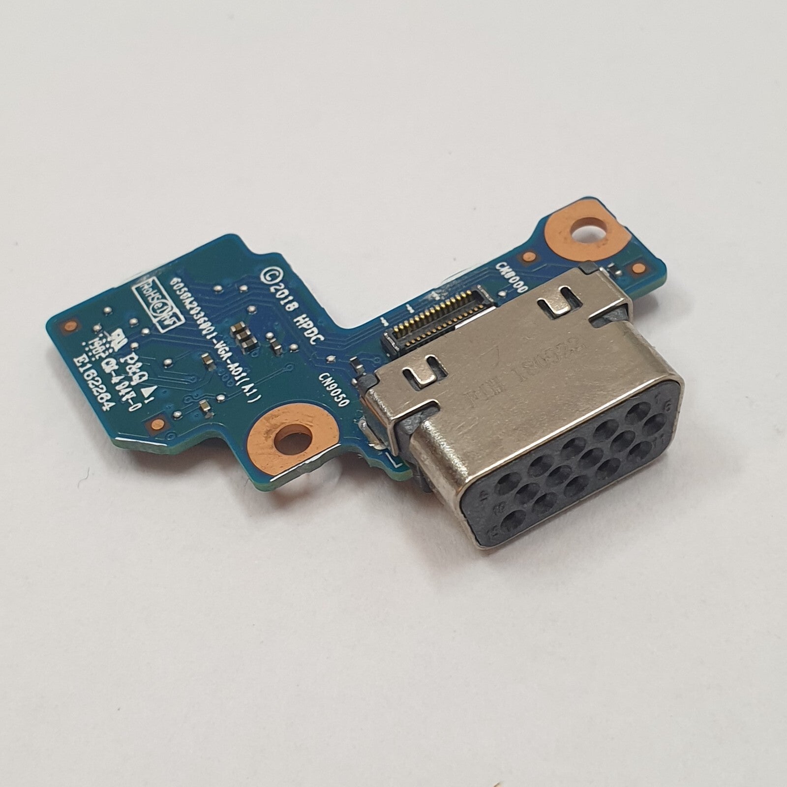 HP Probook 650 G4 VGA Monitor VGA Board Anschluss Platine Port Connector