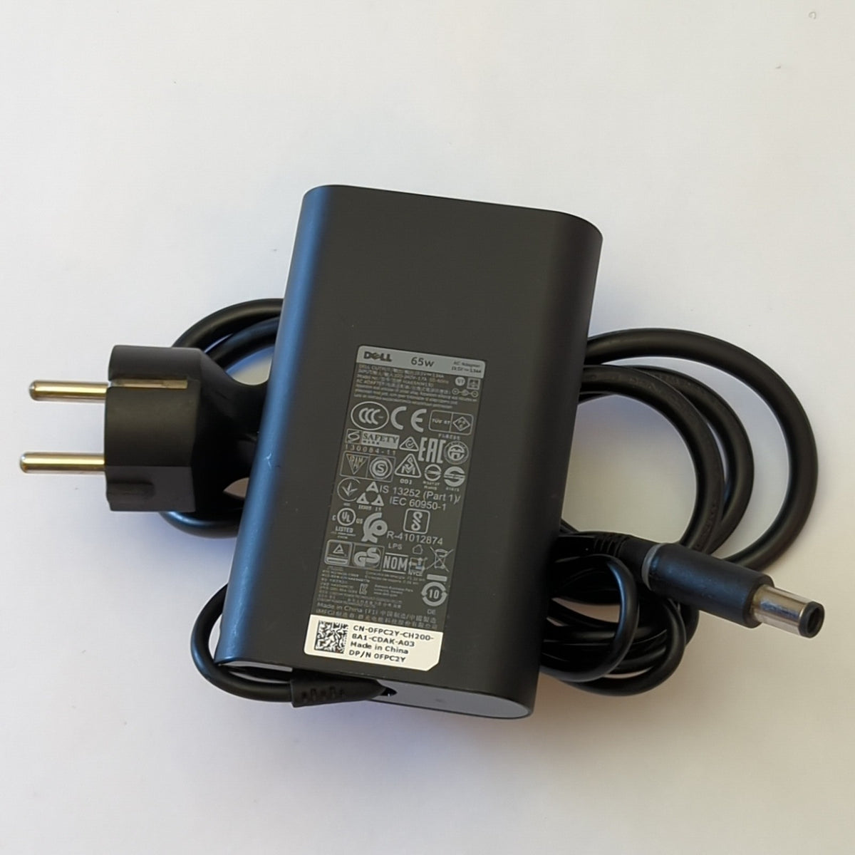 Original Dell Netzteil 65W Ladegerät Latitude Inspiron 19,5V 3,34A 7,4mm – Bild 2