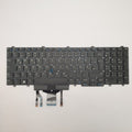 Dell Precision 7520 Original Tastatur Deutsch QWERTZ Keyboard Backlit