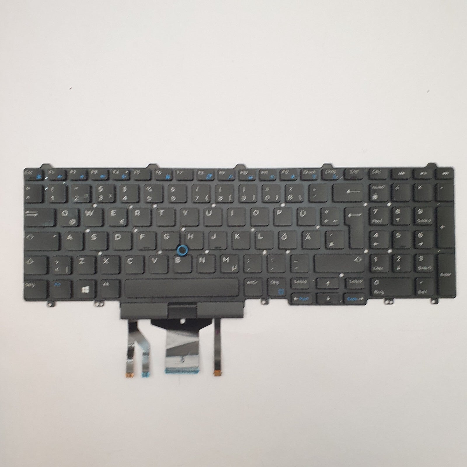 Dell Precision 7520 Original Tastatur Deutsch QWERTZ Keyboard Backlit