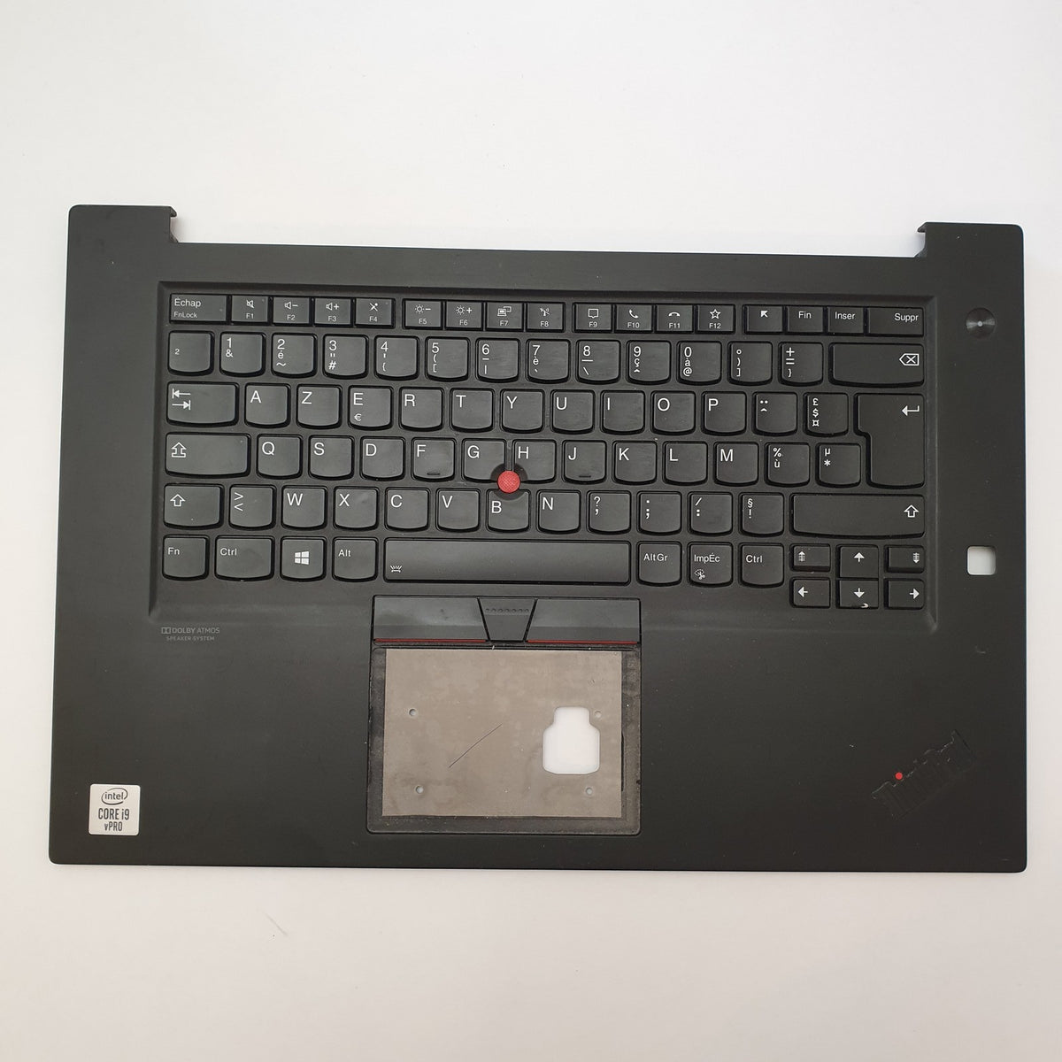 Lenovo ThinkPad X1 Extreme Gen 3 Handauflage Tastatur Französisch AZERTY