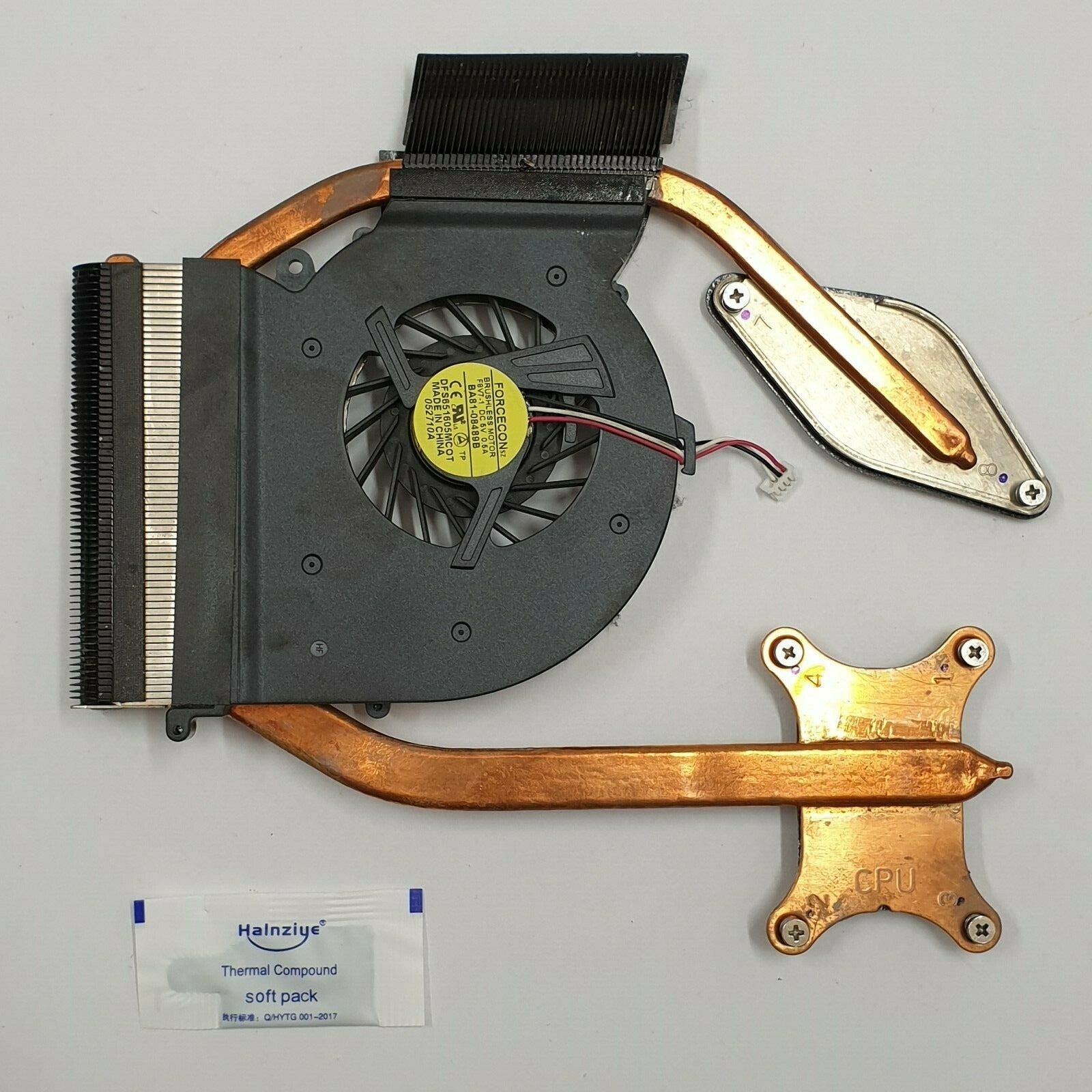 Samsung R730 Kühler Heatsink Lüfter Fan mit Wärmeleitpaste