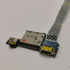 Lenovo G505s USB Sound Kartenleser Port I/O Board mit Kabel