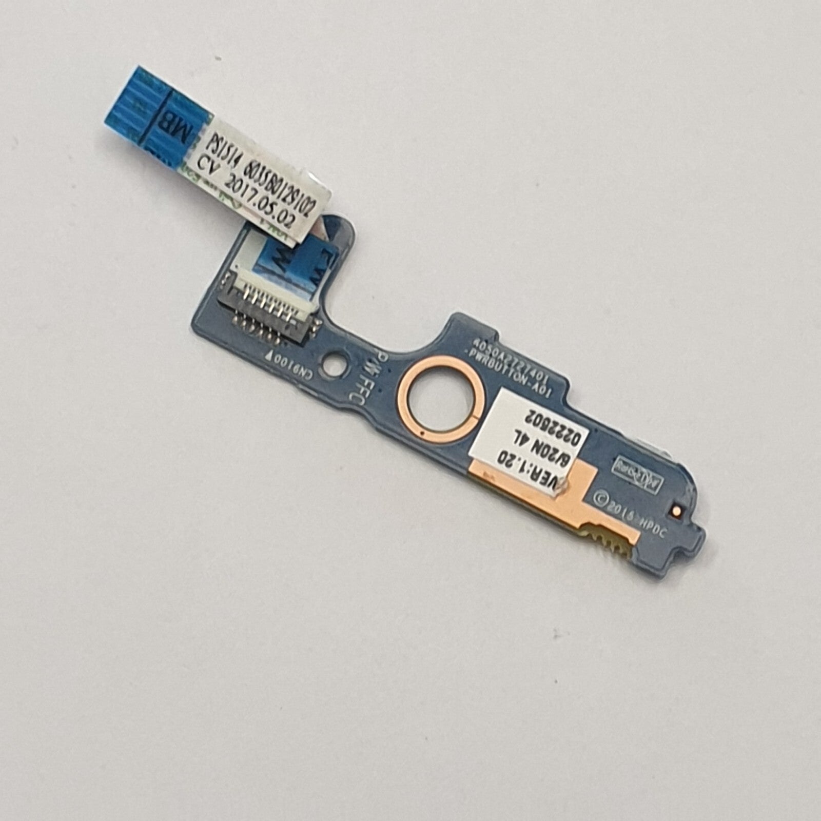 HP ProBook 640 G3 Powerbutton Einschaltknopf Platine Power Button Board – Bild 2