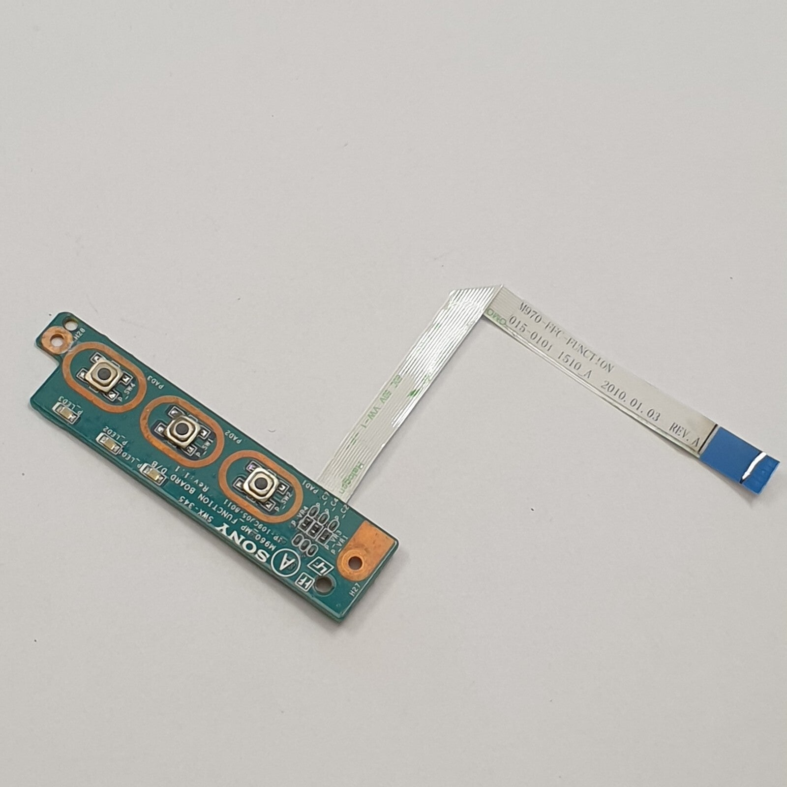 Sony Vaio PCG-71211M Multimedia Button Board mit Flachbandkabel