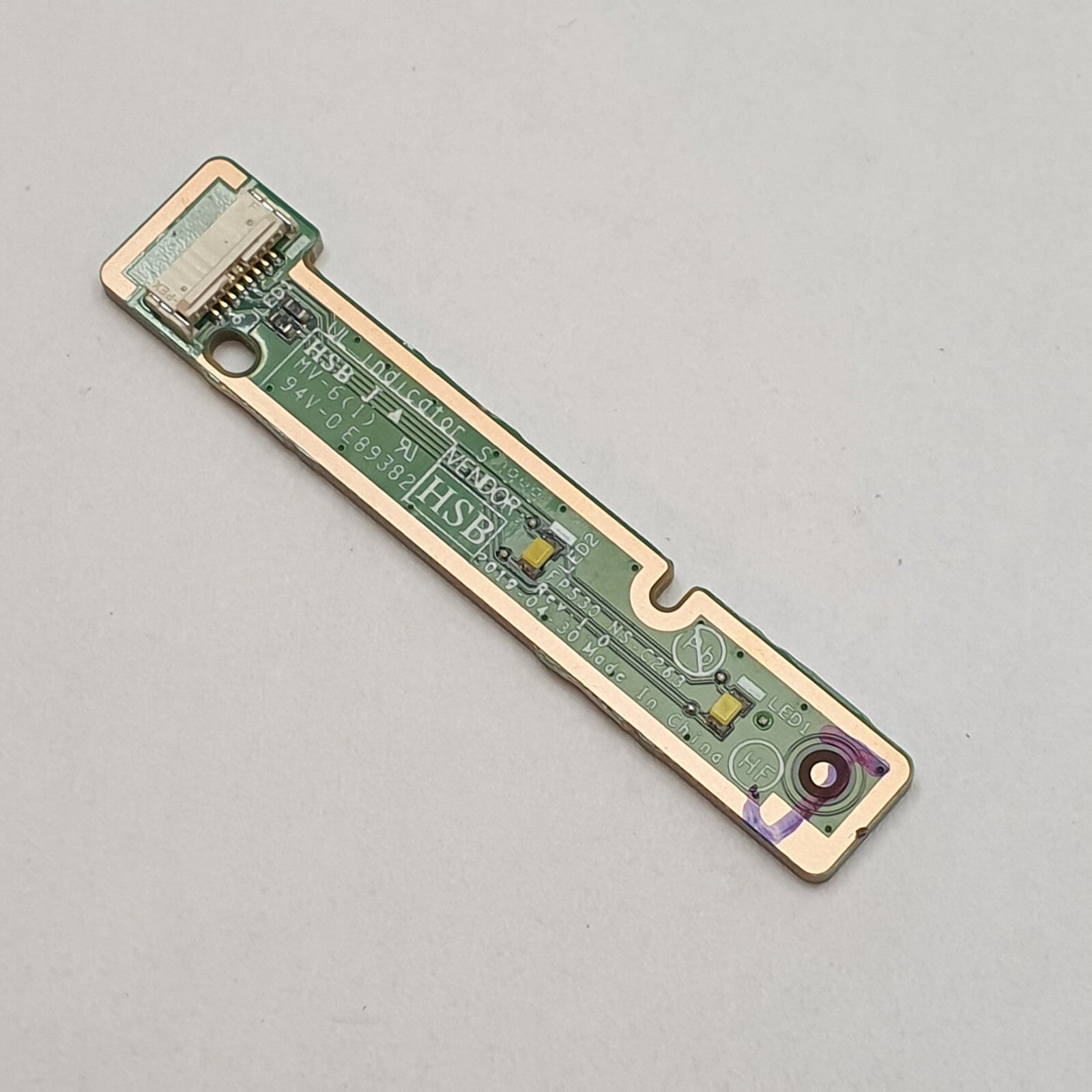 Lenovo ThinkPad P53 LED Indicator Board Statusleuchte Platine