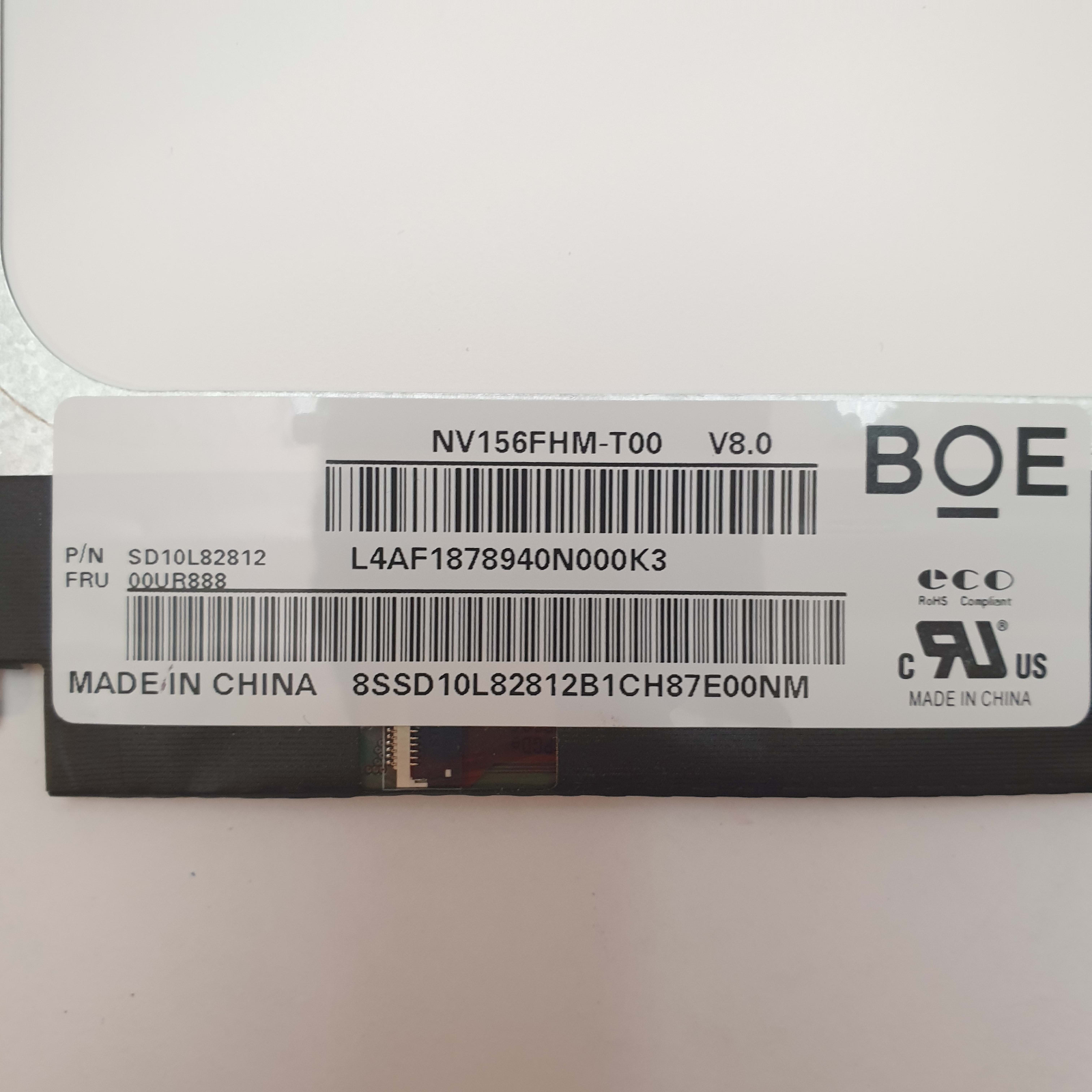 BOE FHD Display 15.6 NV156FHM-T00 Panel LCD Bildschirm – Bild 3