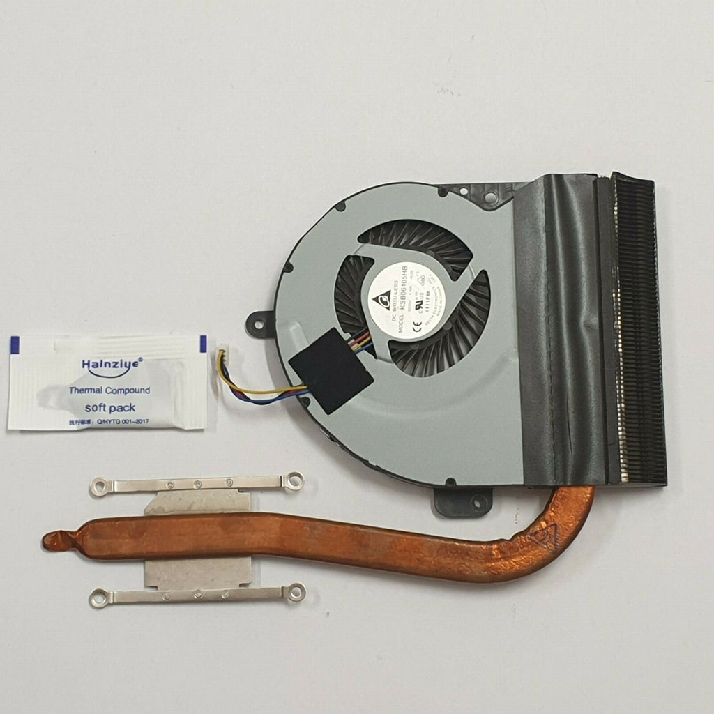 Asus K43E Kühler Lüfter Heatsink Fan mit Wärmeleitpaste