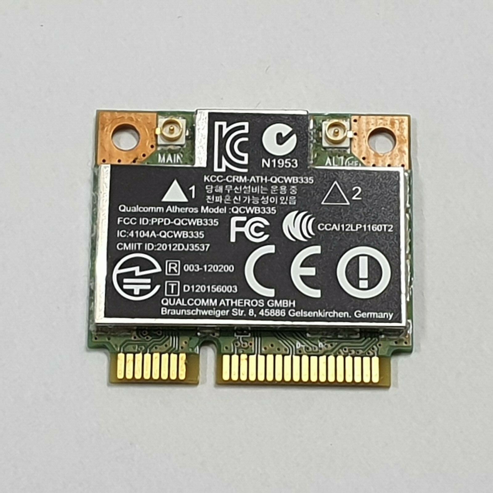 HP Pavilion 13-a087no WLAN Karte Wifi Wireless LAN Card Qualcomm Atheros