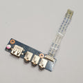 Clevo W355ST USB Audio Board Platine mit Flachbandkabel