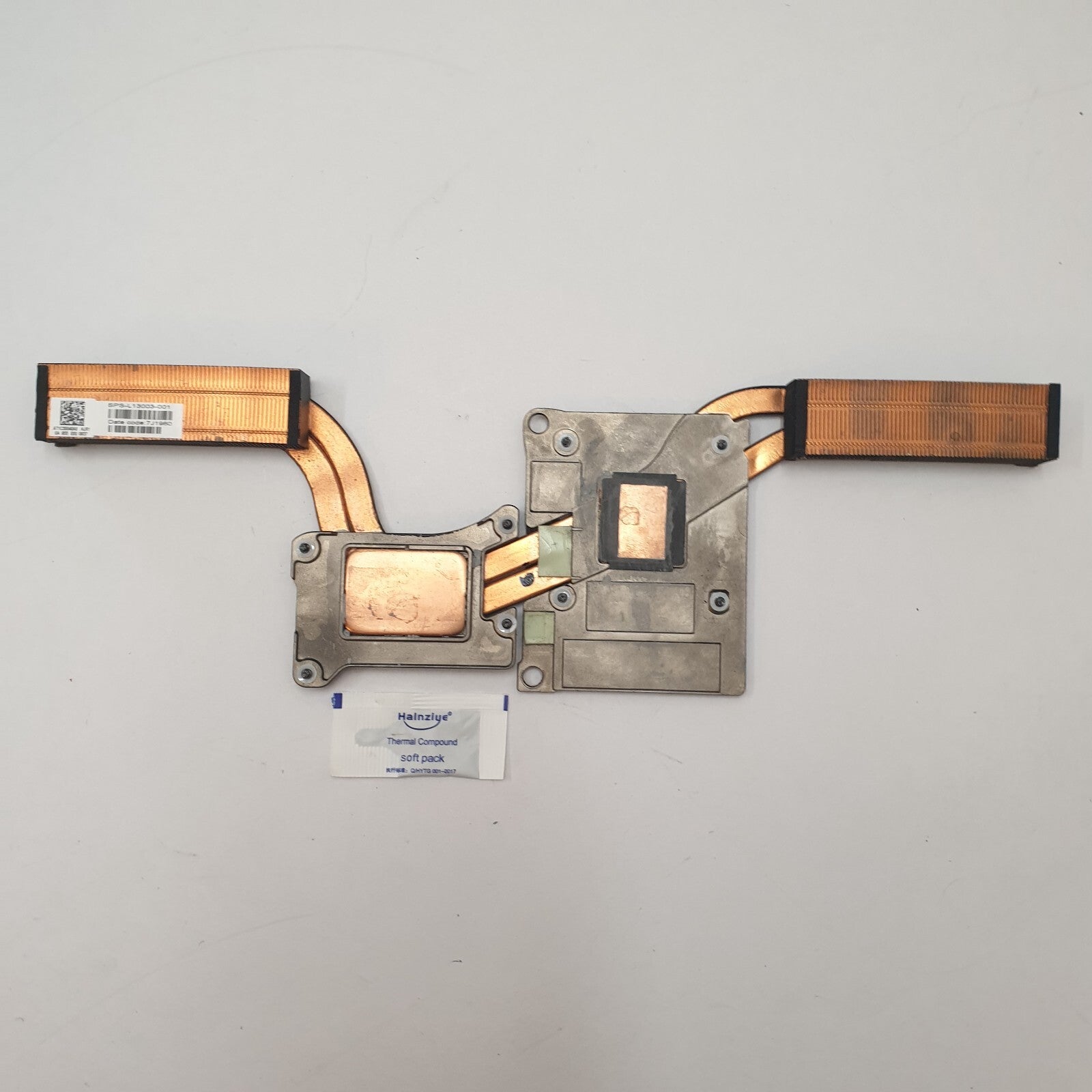 HP ZBook 15 G3 Kühler Heatsink Kühlkörper Heatpipe mit Wärmeleitpaste – Bild 2
