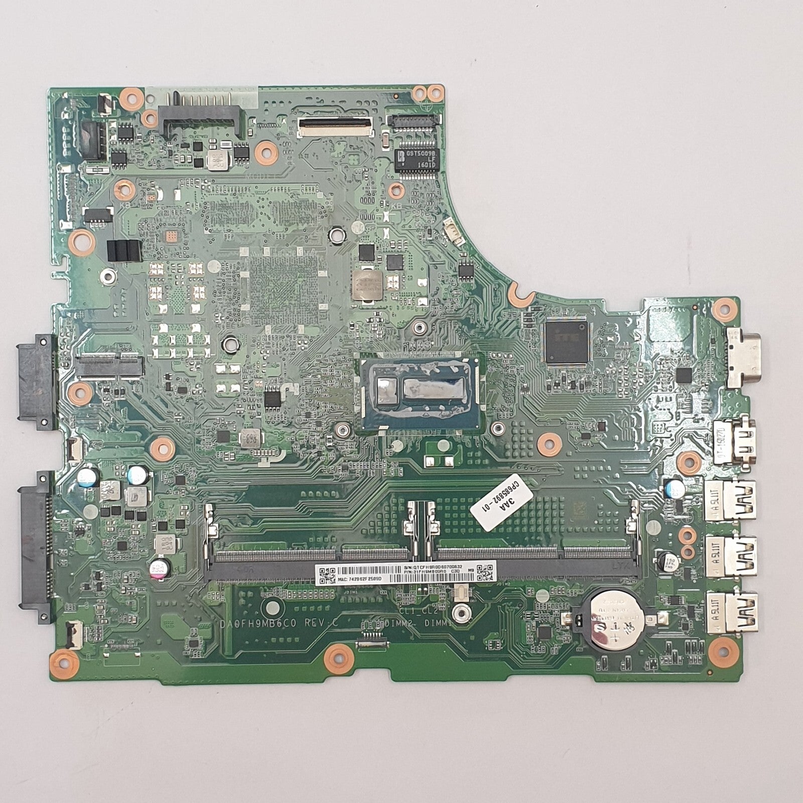 Fujitsu LIFEBOOK A555 Mainboard Intel Core i3 5005U Motherboard – Bild 2