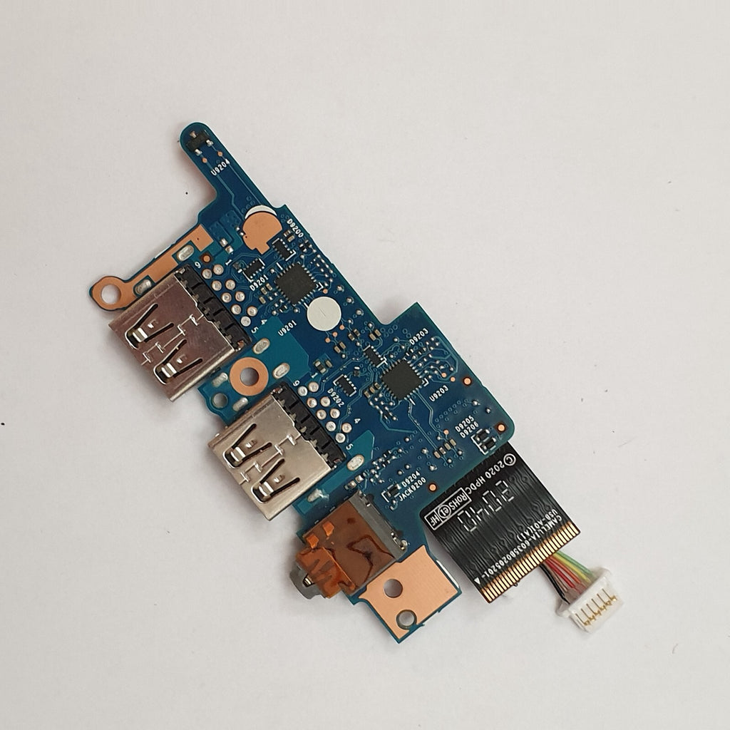 HP EliteBook 830 G7 USB Audio Board I/O Platine USB Port Anschluss – Bild 2