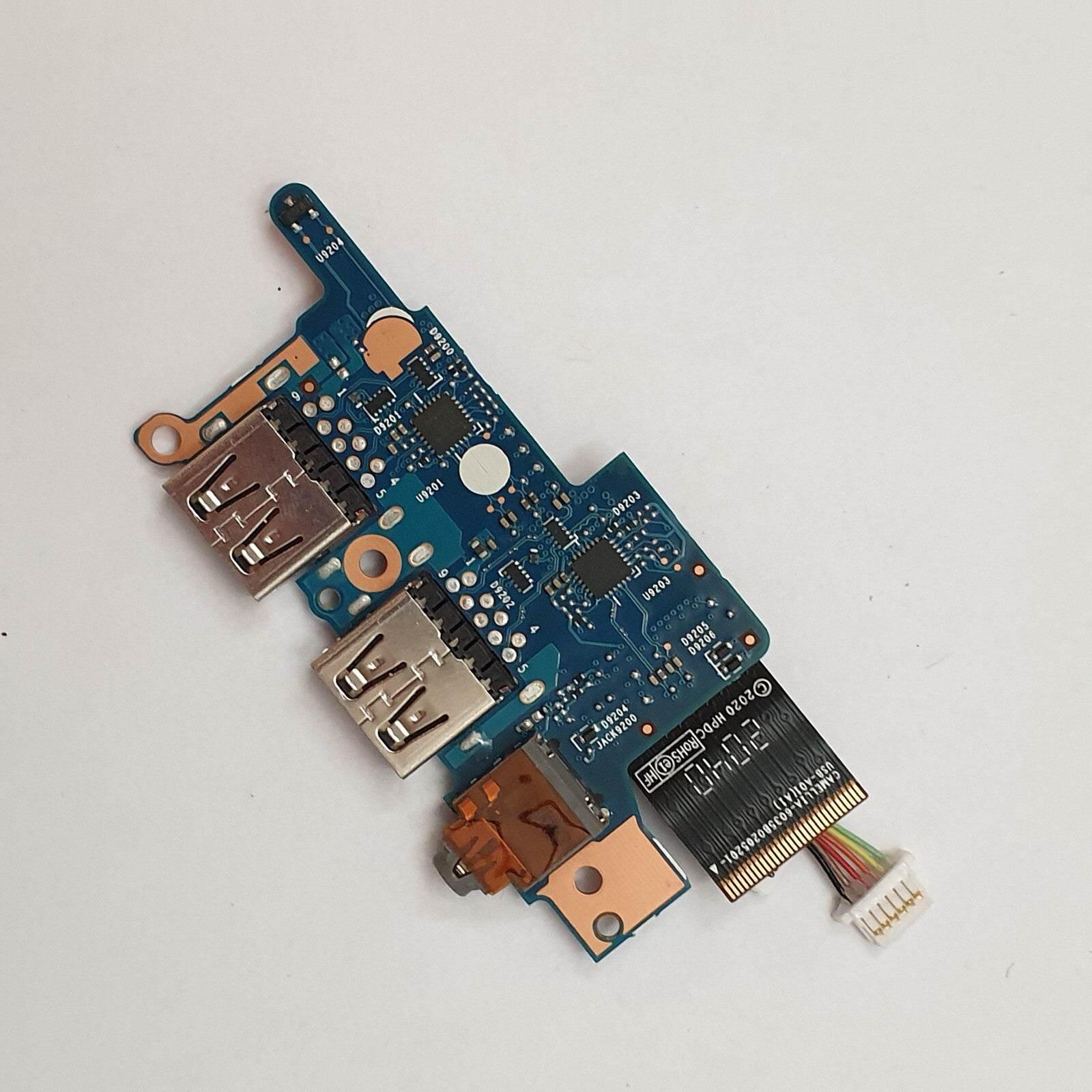 HP EliteBook 830 G7 USB Audio Board I/O Platine USB Port Anschluss – Bild 2