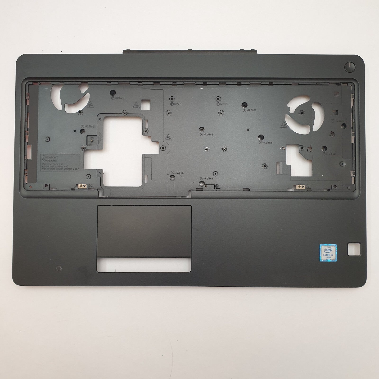 Dell Precision 7520 Handauflage Palmrest Oberseite Gehäuse Topcase