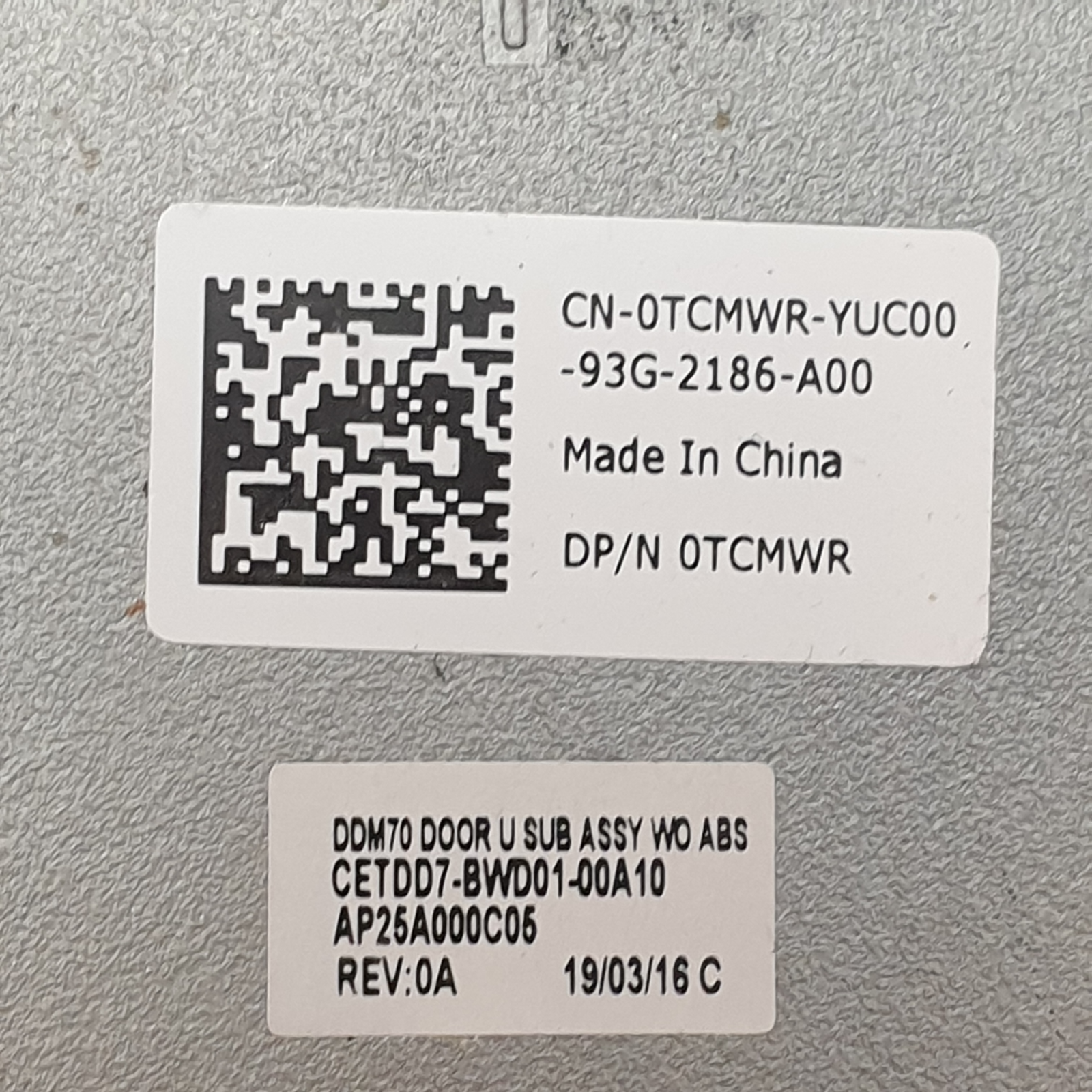 Dell Latitude 5490 Gehäuse Unterschale Unterteil Bottom Base Cover Case