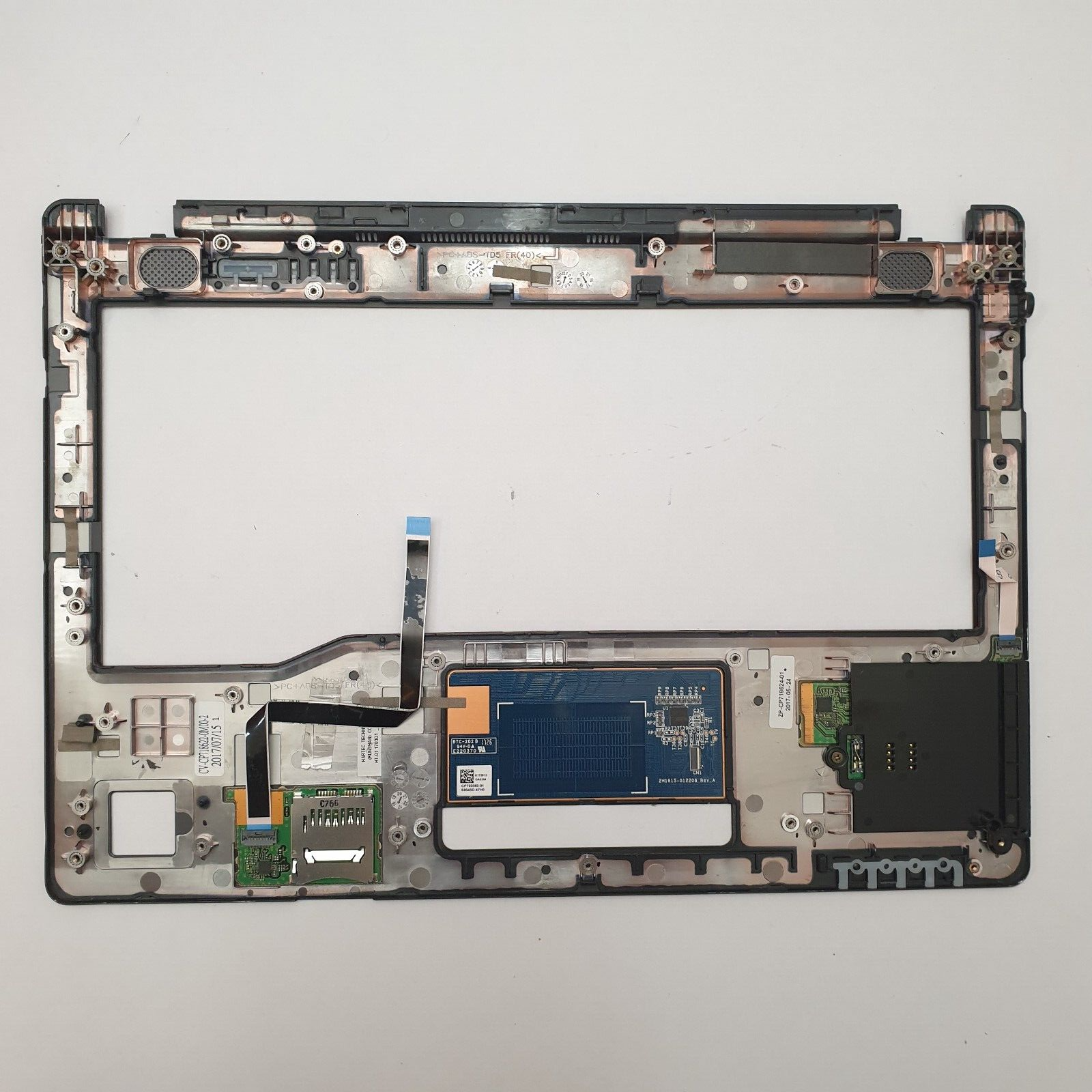Fujitsu Lifebook U747 Handauflage Palmrest Oberteil Gehäuse Top Case – Bild 2