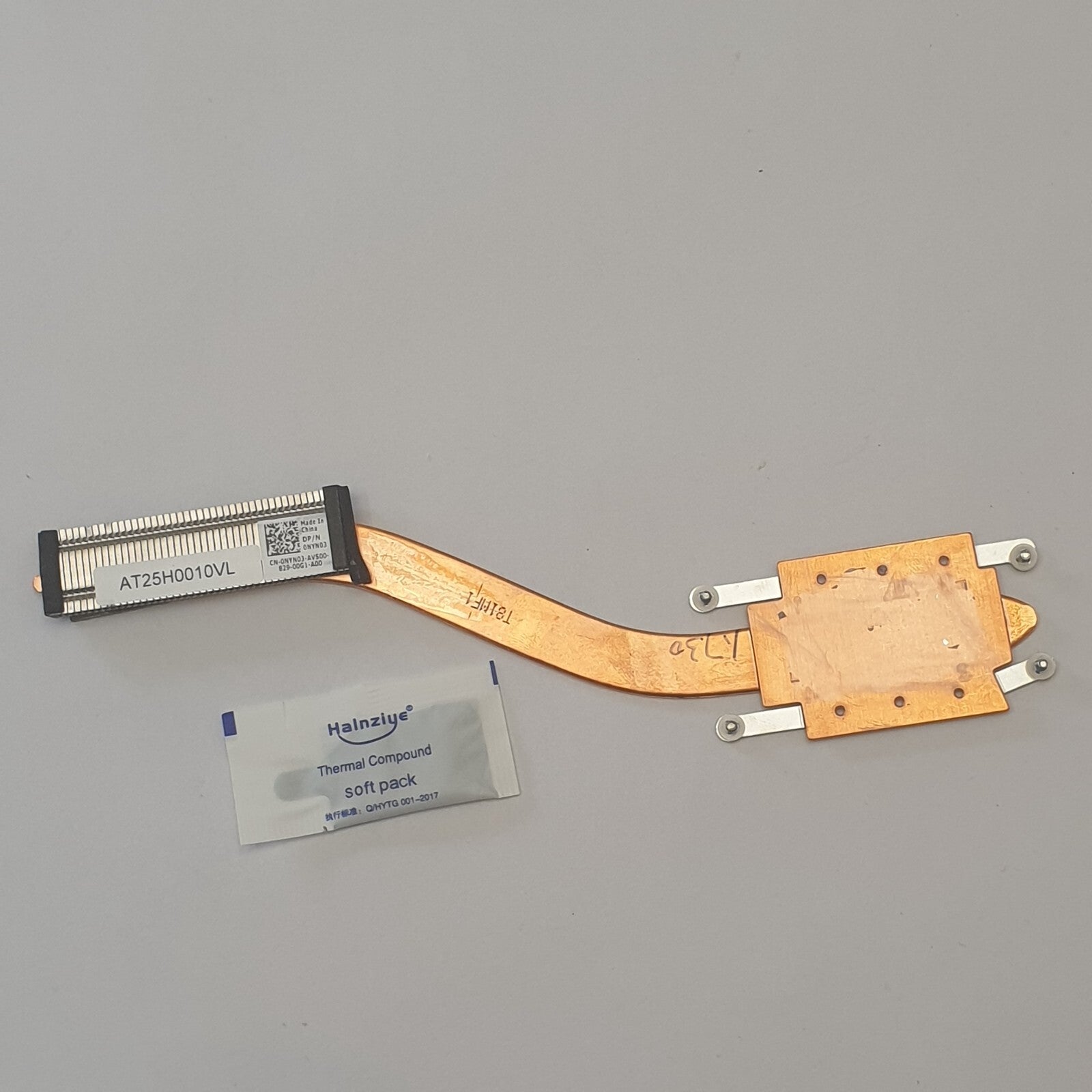 Dell Latitude 2-IN-1 Tablet 5290 Kühler Heatsink Kühlkörper Wärmeleitpaste