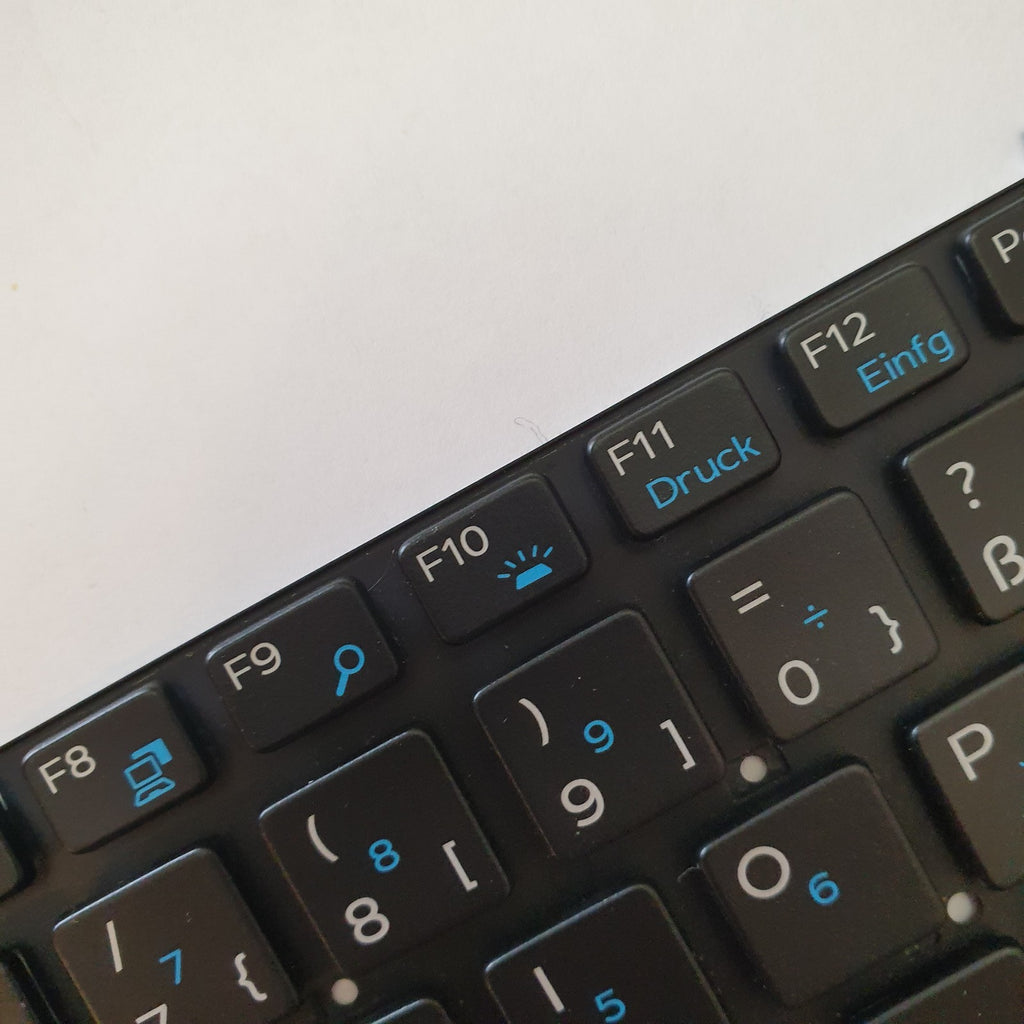 Dell Latitude 7280 Tastatur Deutsch QWERTZ Keyboard mit Hintergrundbeleuchtung