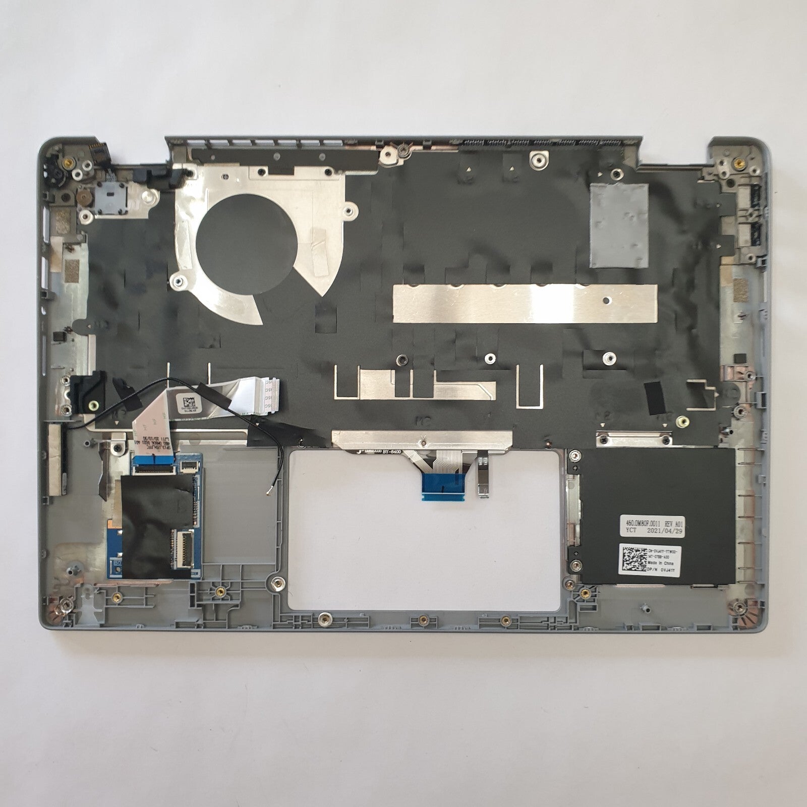 Dell Latitude 5320 Handauflage Tastatur Deutsch QWERTZ Palmrest Keyboard Backlit – Bild 2