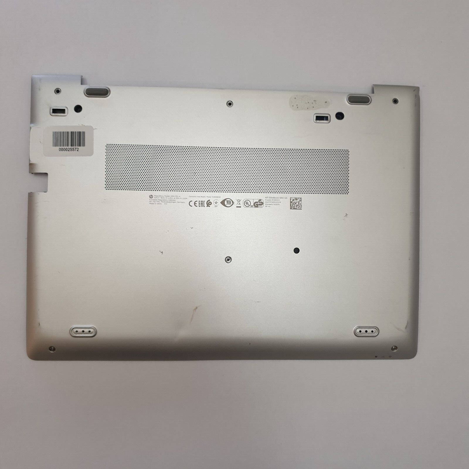 HP EliteBook 840 G5 Gehäuse Unterschale Unterteil Bottom Base Cover Case