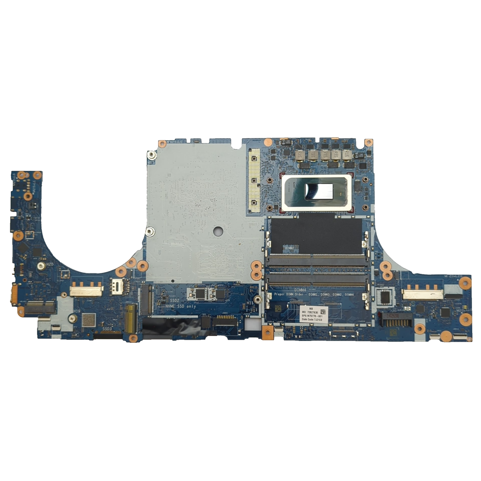 HP ZBook Fury 15 G8 Mainboard i7-11850H Motherboard Systemboard