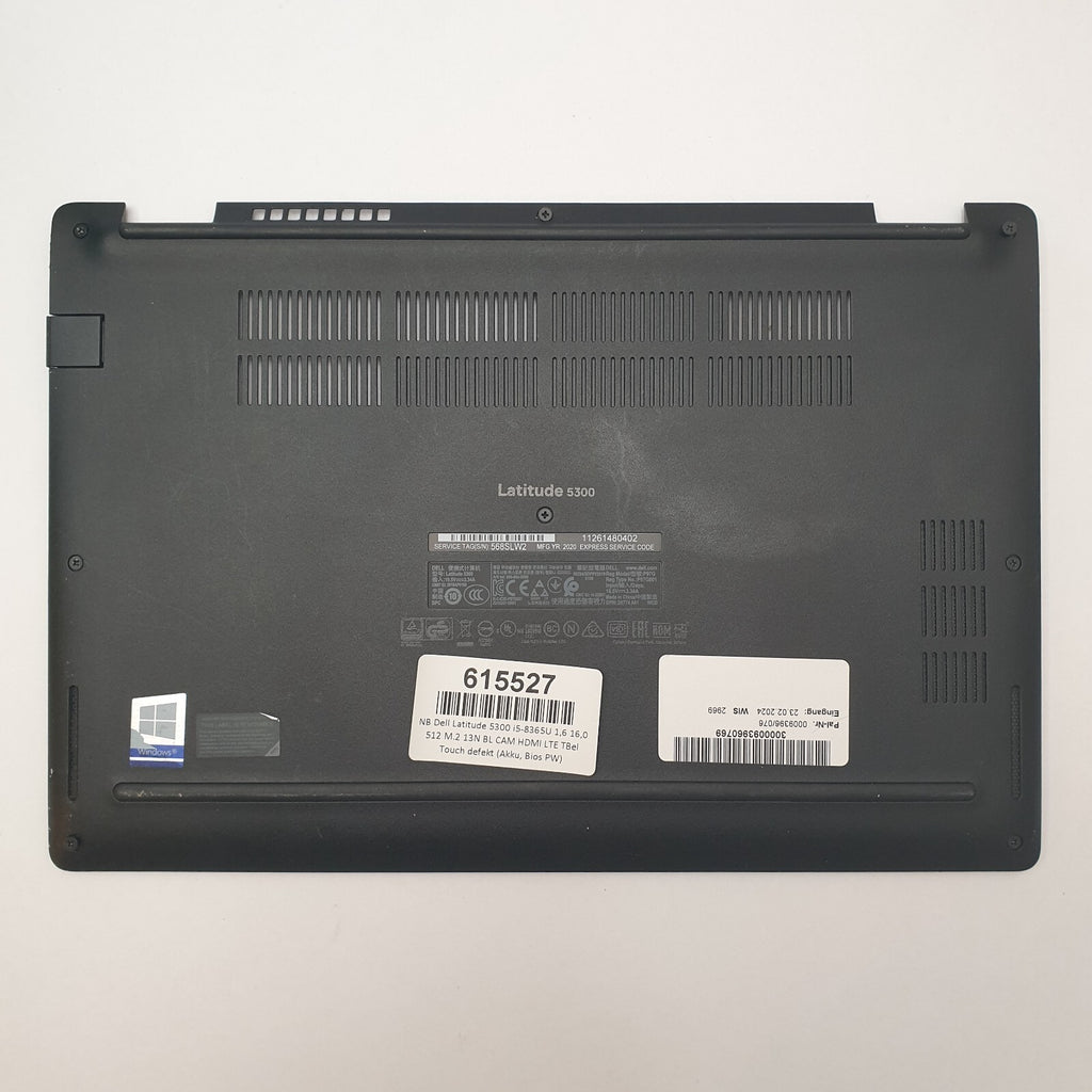 Dell Latitude 5300 Gehäuse Unterschale Unterteil Bottom Base Cover Ersatzteil