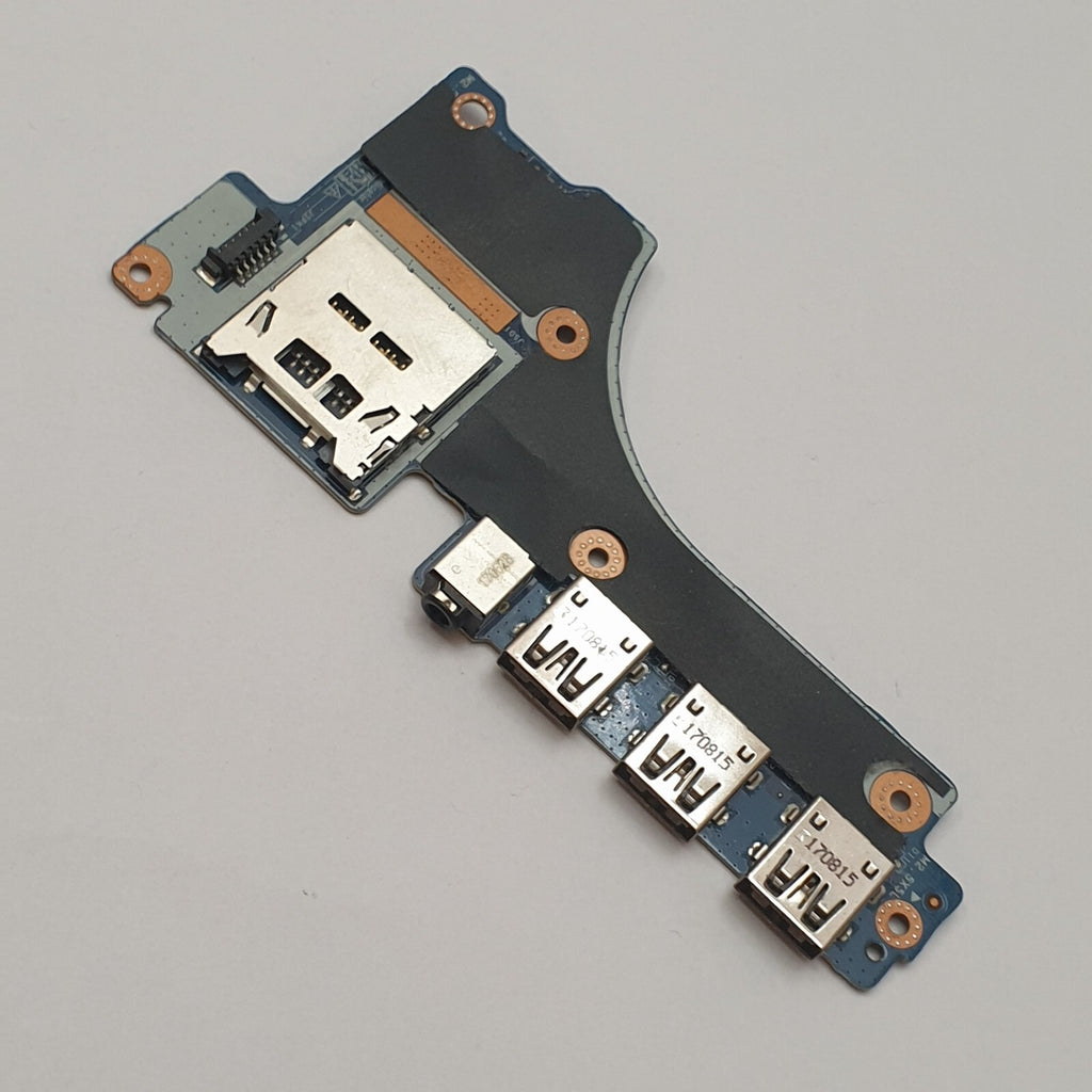 Dell Precision 7520 Audio USB Port IO Board USB Audio SD Card Reader Platine