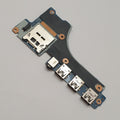 Dell Precision 7520 Audio USB Port IO Board USB Audio SD Card Reader Platine