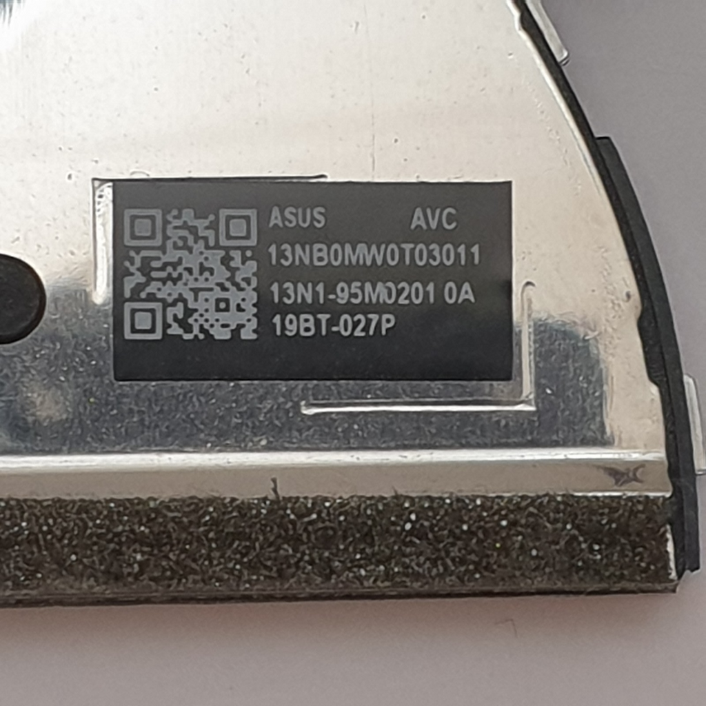Asus Zenbook 13 Kühler Lüfter Wärmeleitpaste Fan Cooler Heatsink – Bild 3