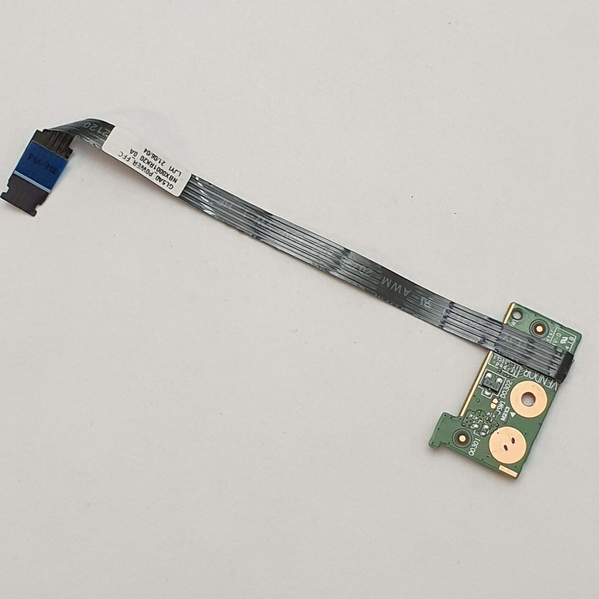 Lenovo ThinkPad L15 G1 Power Button Einschaltknopf Platine FFC Board