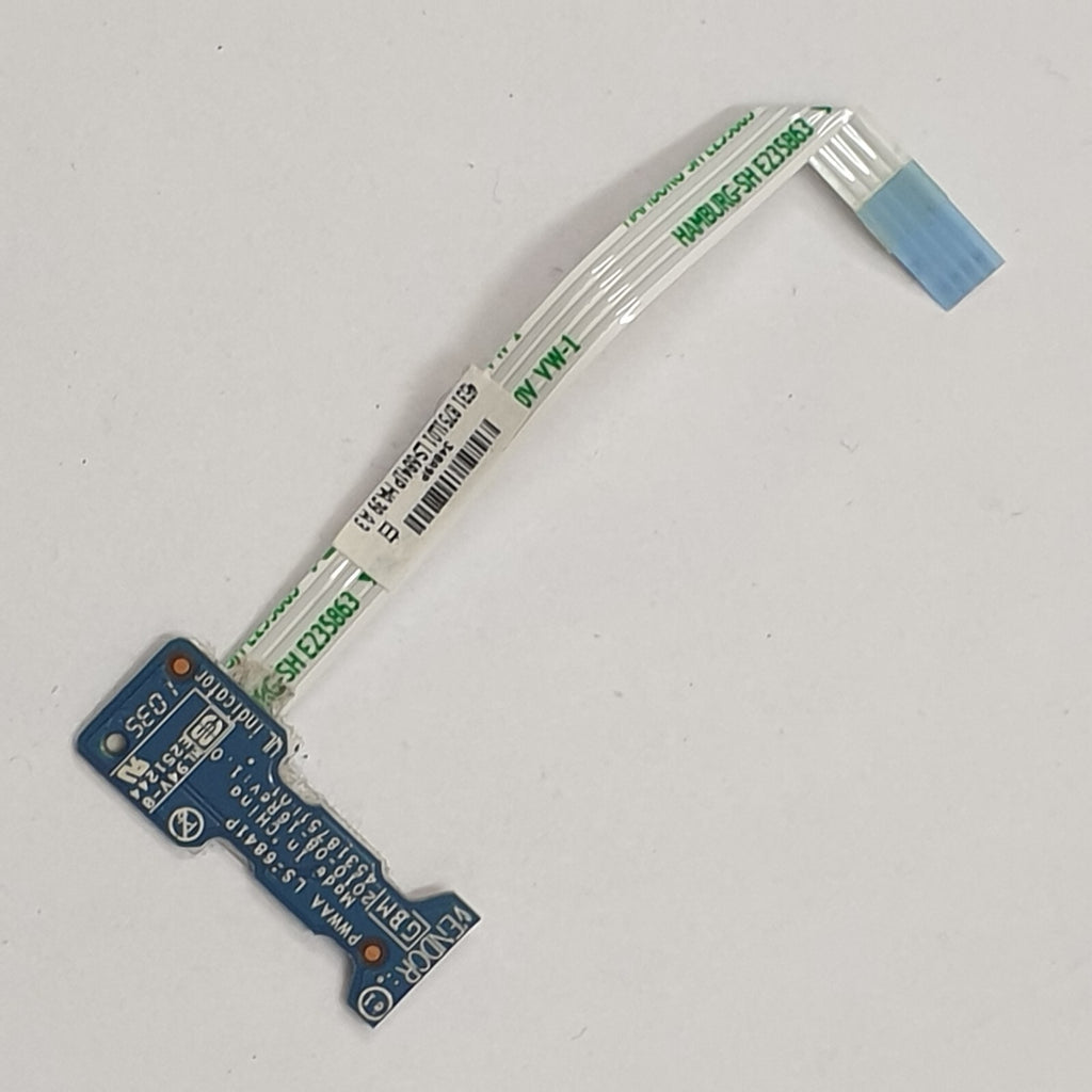 Toshiba Satellite C660 Powerbutton Board mit Kabel Power Button Switch