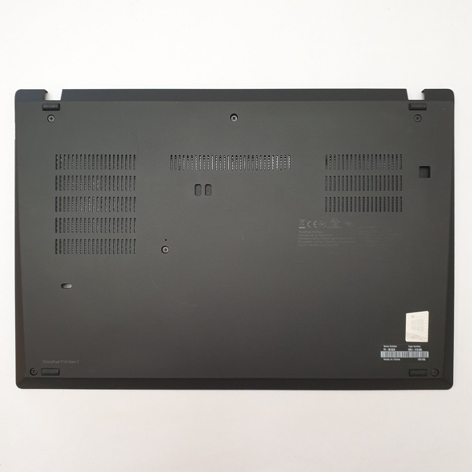 Lenovo ThinkPad T14 Gen 1 G1 Gehäuse Unterschale Unterteil Bottom Ersatzteil