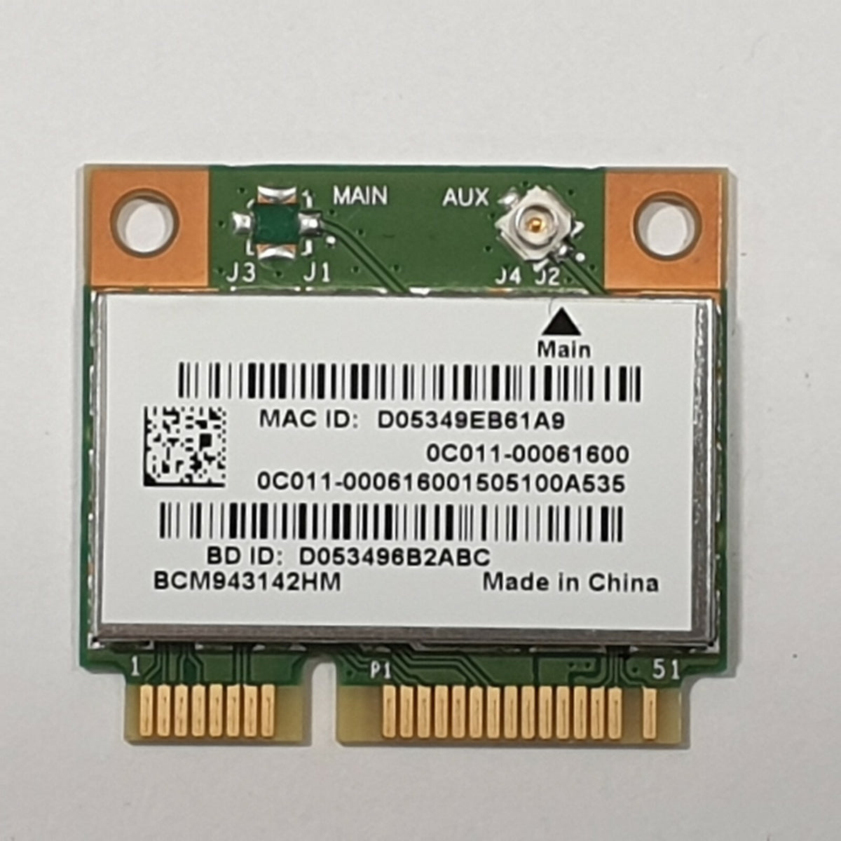 Asus R556 Series WLAN Karte Wifi Wireless Bluetooth BCM943142HM Mini PCIe