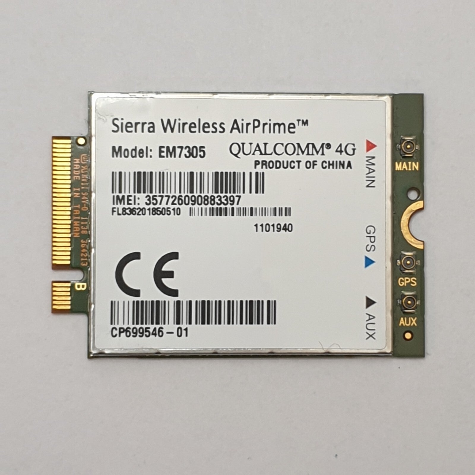 Fujitsu Lifebook U758 WWAN Karte 4G Sierra Wireless AirPrime EM7305 4G LTE WWAN