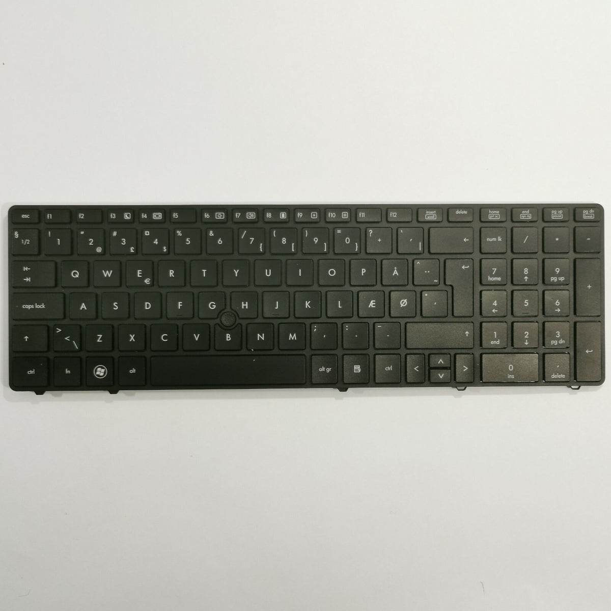 HP ProBook 6560b Original Tastatur Nordisch Nordic QWERTY Keyboard Trackpoint