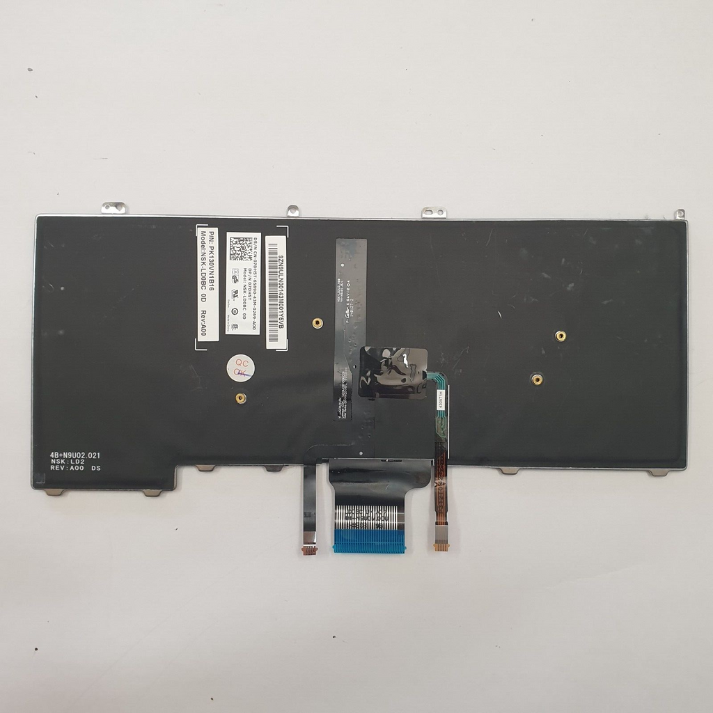 Dell Latitude E7440 Tastatur Nordic QWERTY Keyboard – Bild 2