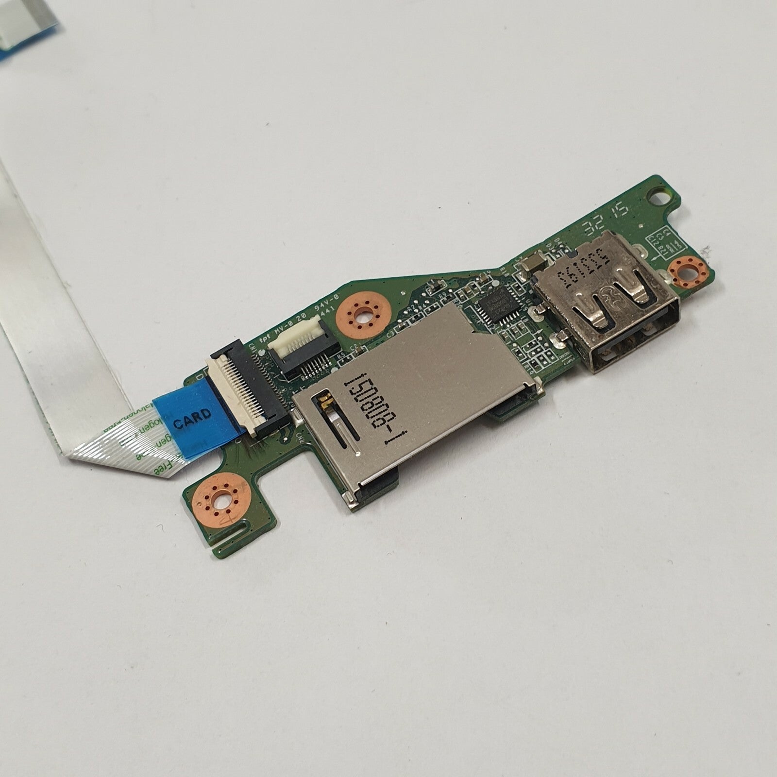 Acer Chromebook C740-C1VL USB Card Reader Board Platine mit Flachbandkabel