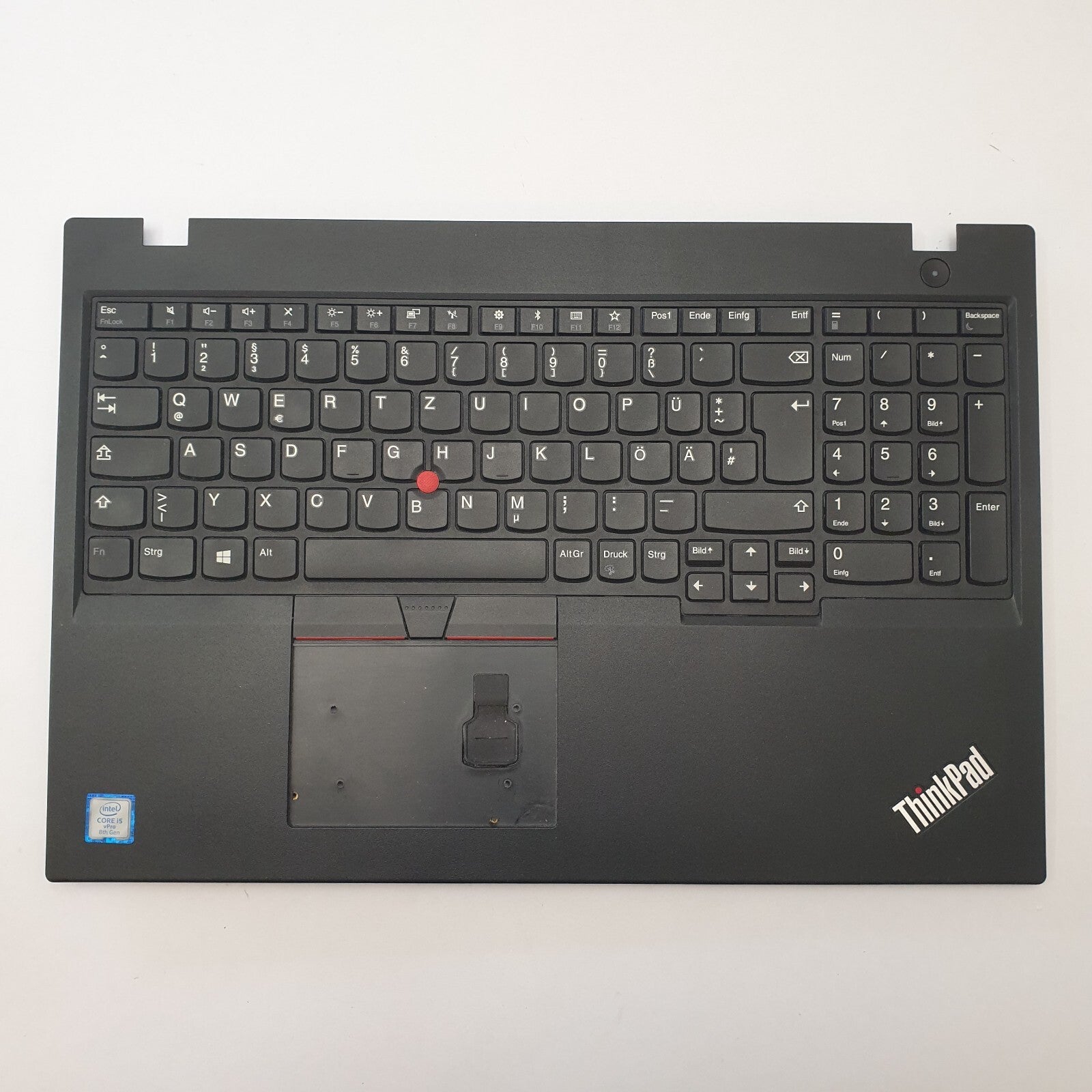Lenovo ThinkPad L590 Handauflage Tastatur Deutsch QWERTZ Palmrest Keyboard