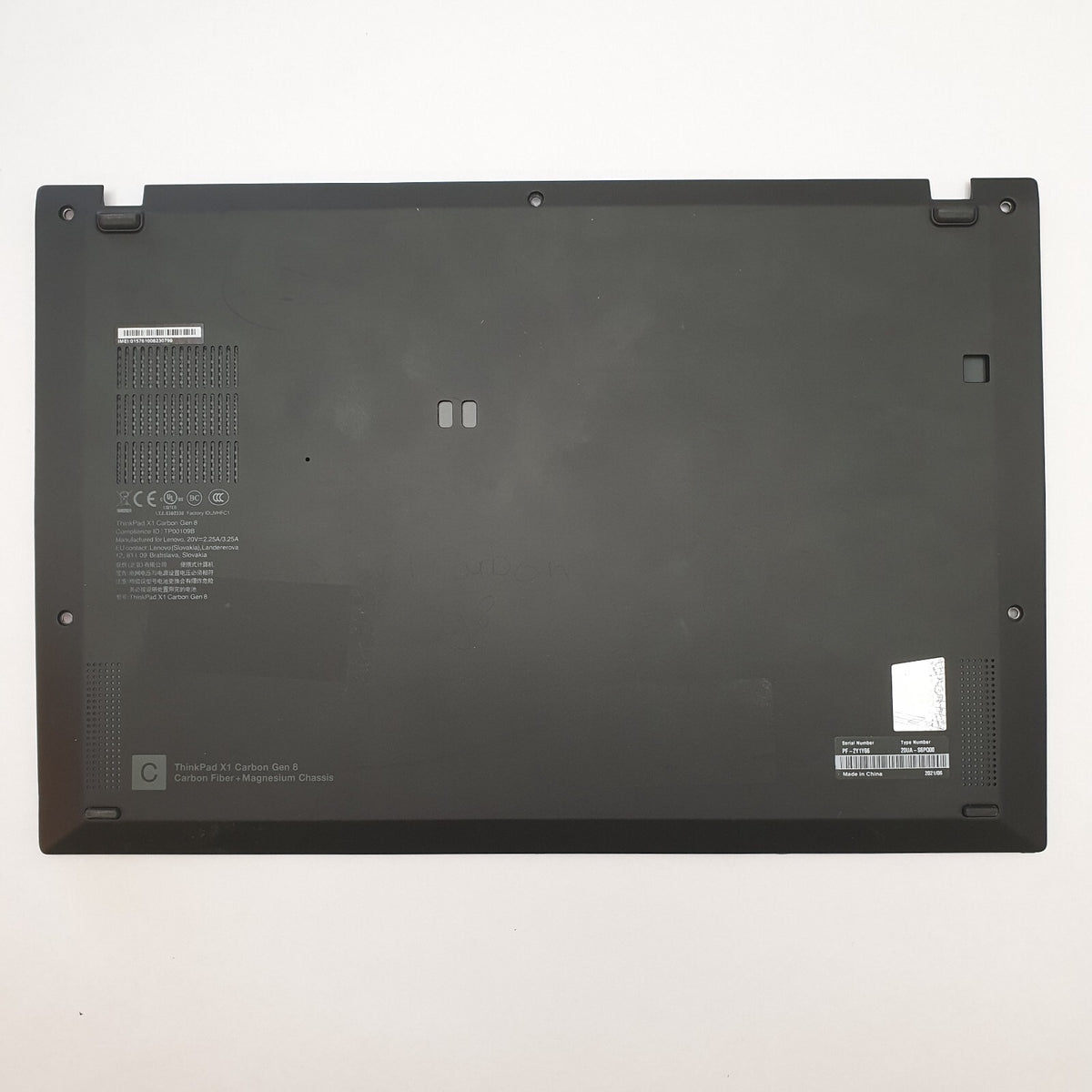 Lenovo ThinkPad X1 Carbon Gen 8 Gehäuse Unterschale Unterteil Bottom Base Cover