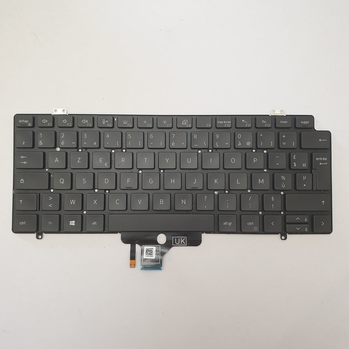 Dell Latitude 7410 Tastatur Französisch AZERTY Keyboard Beleuchtet FR Backlit