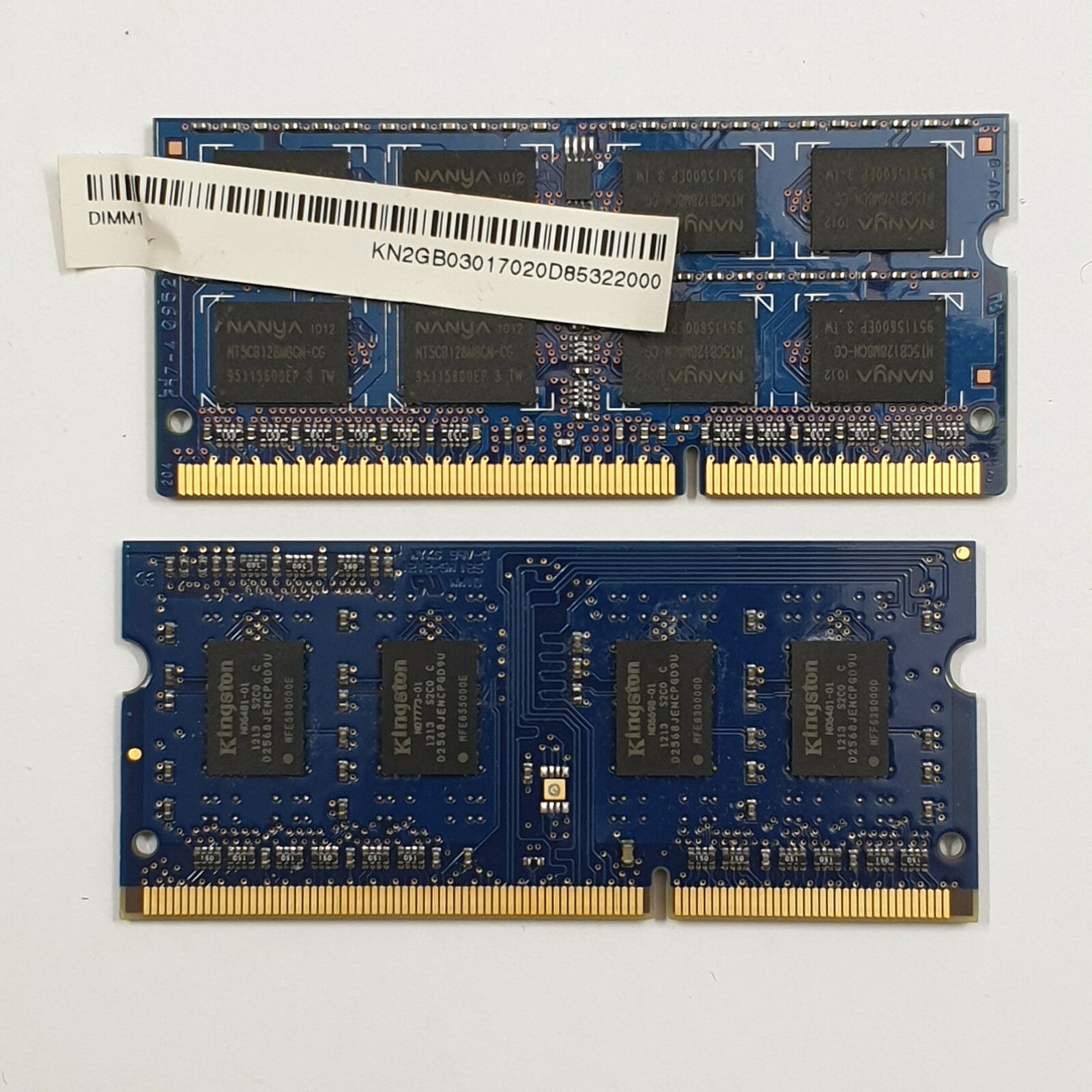 Acer eMachines G640 - 4GB Nanya Kingston 2GB DDR3 1333 SODIMM RAM 1x2GB Laptop – Bild 2