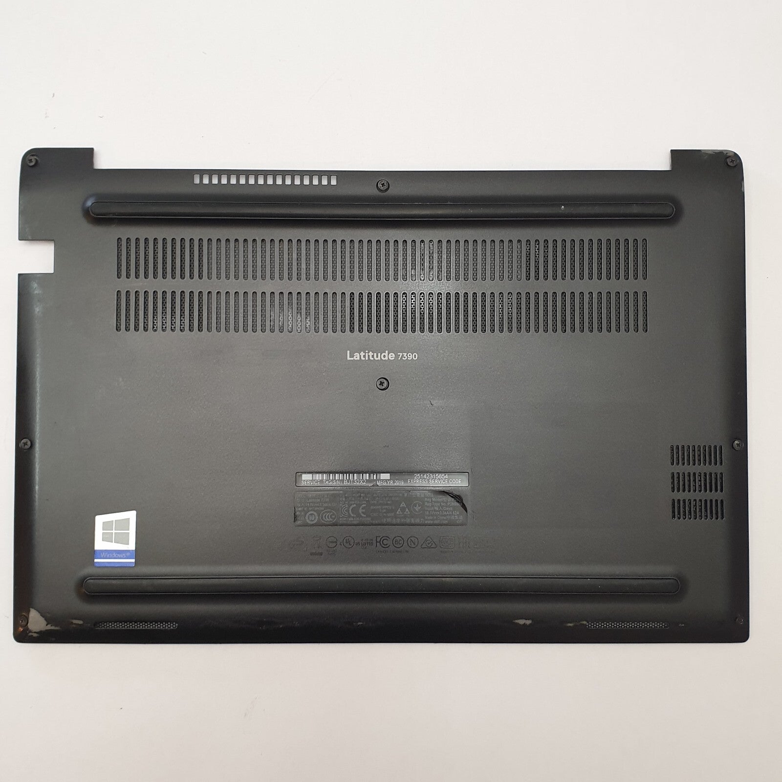 Dell Latitude 7390 Gehäuse Unterschale Unterteil Bottom Base Cover Ersatzteil