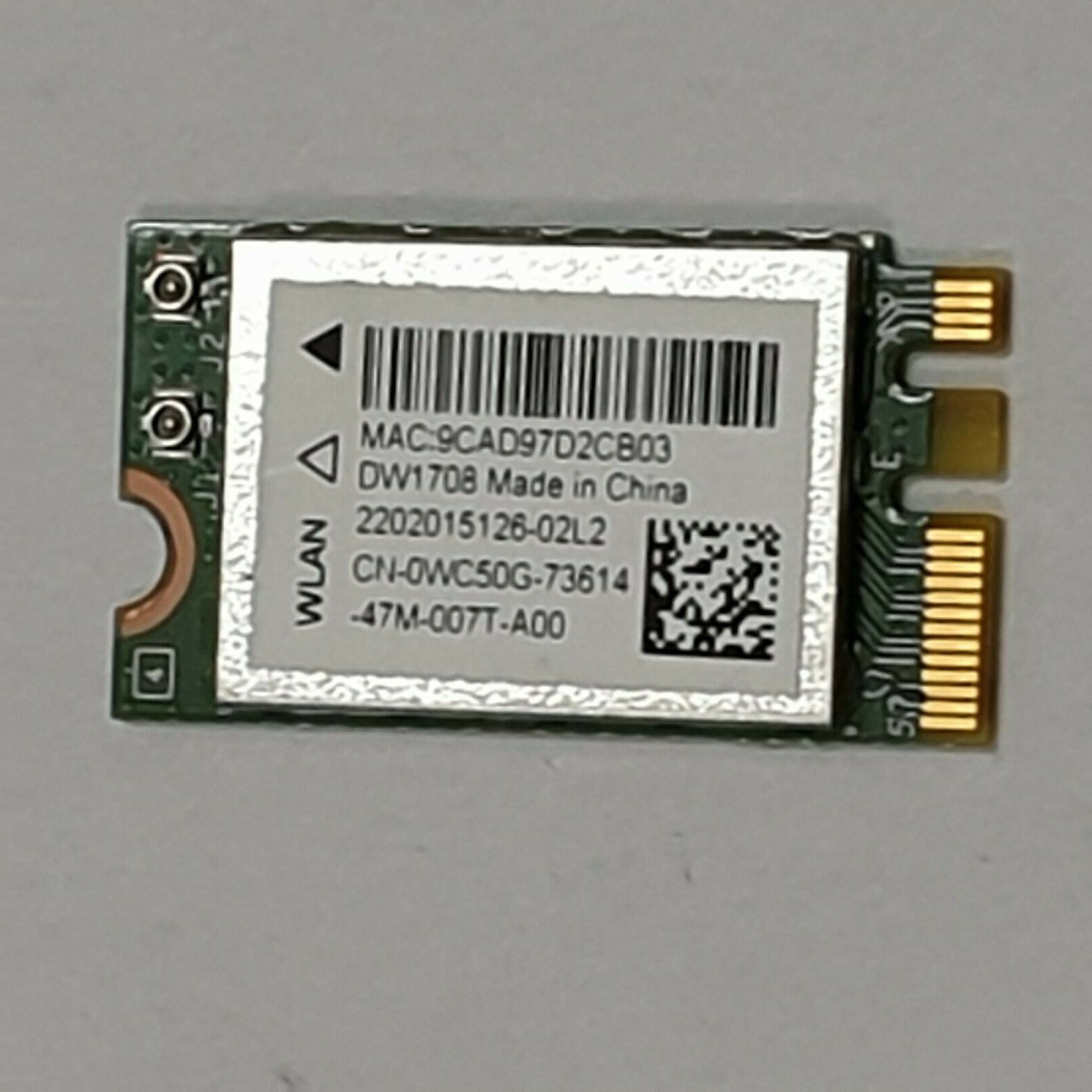 Dell Inspirion 7347 WLAN Karte Wifi Dell Inspiron 7347 WLAN Karte Wifi DW1708