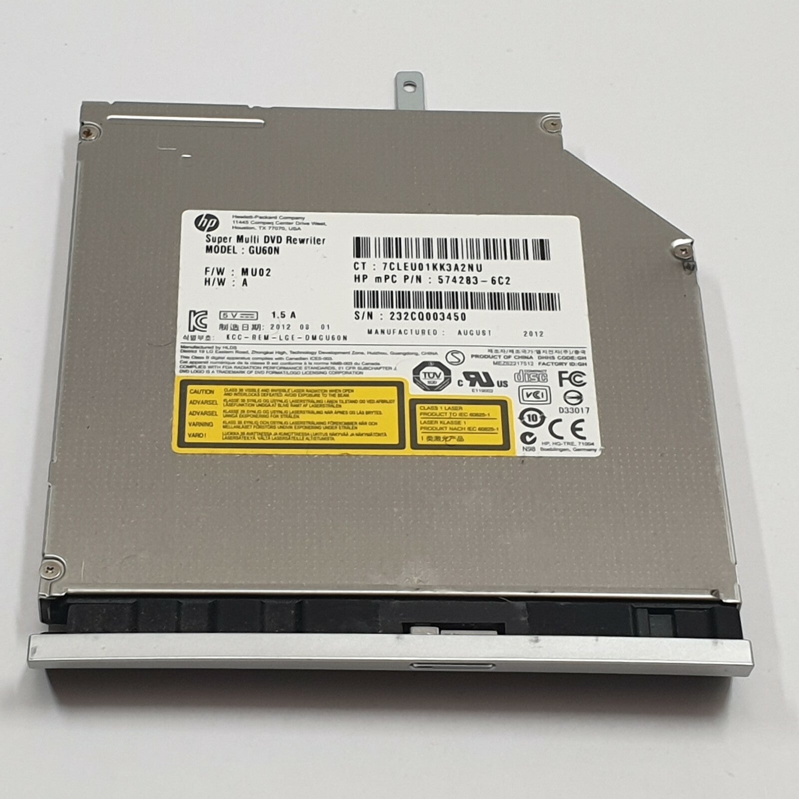 HP Envy M6-1162sf DVD Laufwerk Brenner Super Multi DVD Rewriter