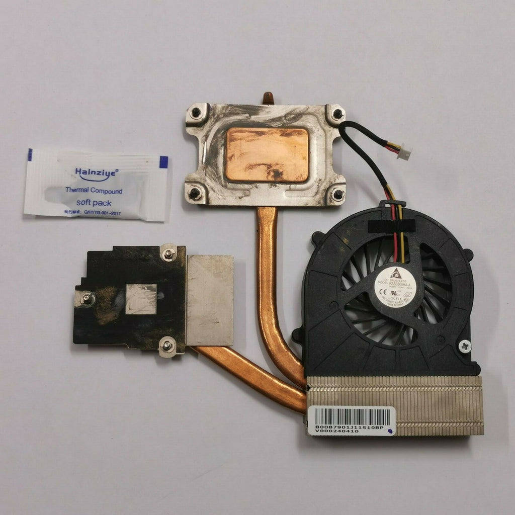 Toshiba Satellite L635 Kühler Lüfter Heatsink Fan mit Wärmeleitpaste