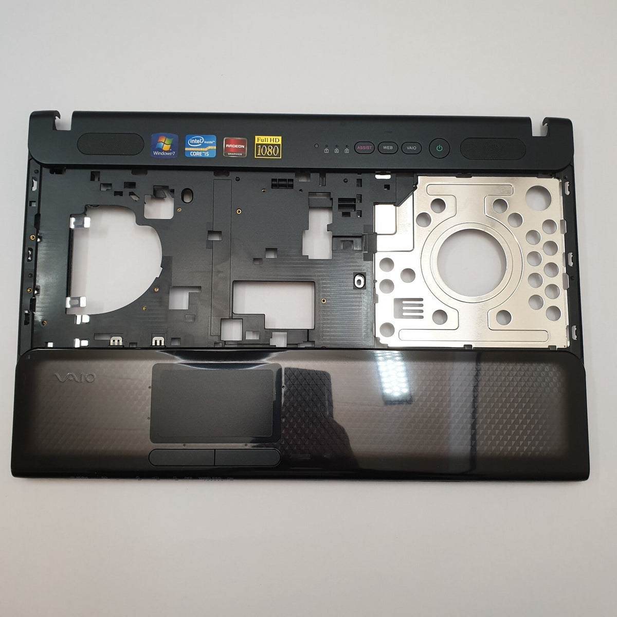 Sony Vaio PCG-71613M Handauflage Palmrest Oberseite Topcase Touchpad Schwarz