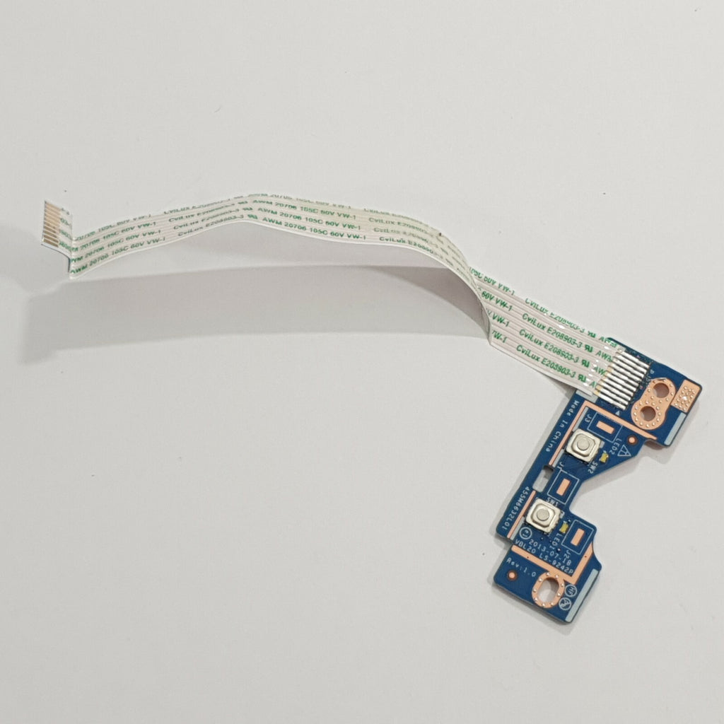 HP ZBook 15 G1 G2 WLAN Power Button Board Einschaltknopf Platine mit Kabel