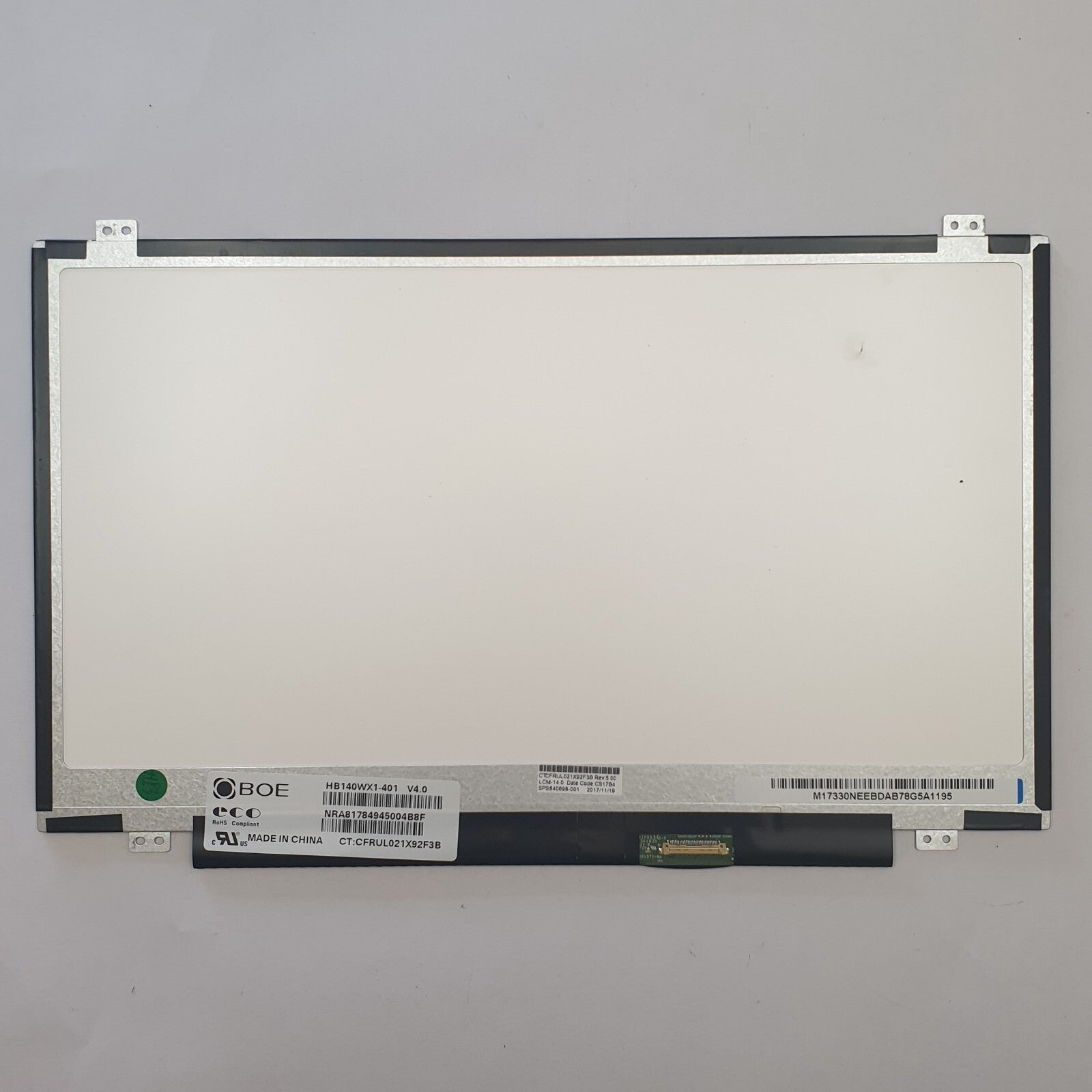 HP EliteBook 640 G2 840 G1 Display 14,0" HD matt HB140WX1-401 Screen Bildschirm – Bild 2